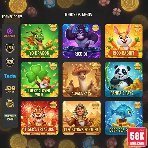 58k - app exclusivo - Interface do App
